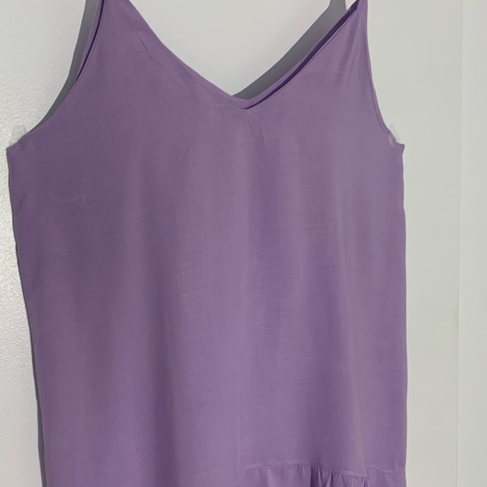 Elegant Lavender Slip Dress
